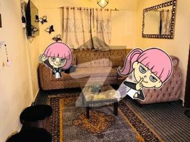 1st Floor 2bed Lounge Flat For Rent Gulistan e Jauhar Block 16 A