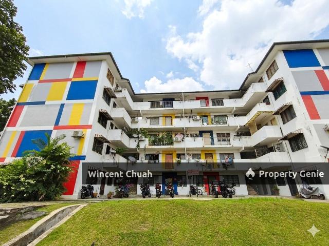 1st floor Flat Wangsa Maju Seksyen 2 Corner Lot