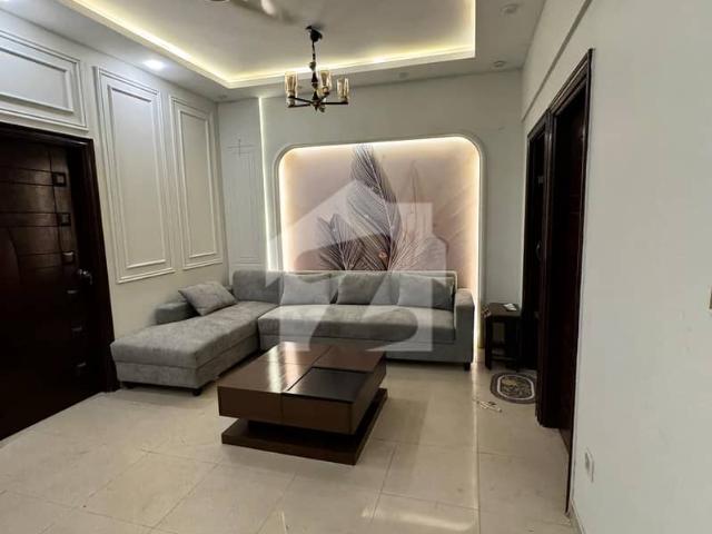 1st Floor Fully Furnished 2 Bed DD Apartment For Sale | Bukhari Commercial