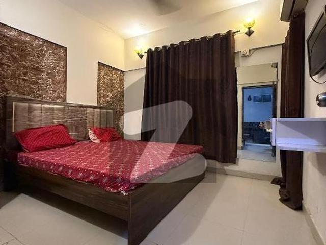 1st Floor Stufio Apartment Fully Furnished Lounge Kitchen Dha6 Rent New Furnitures Muslim Commercial Area