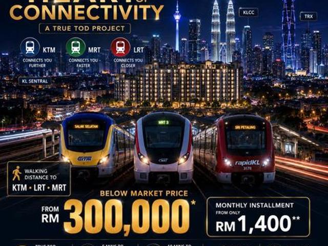 1st Home Airbnb 50m to MRT LRT Link TRX Midvalley 2 R 14K MTH
