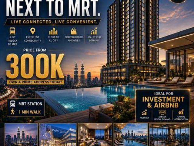 1st Home Buyer 100 Loan 23 R Near Sunway Velocity MRT KTM