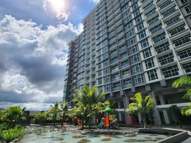 1Sulaman 900sqft 2bedroom condo for sale ums sepanggar menggatal
