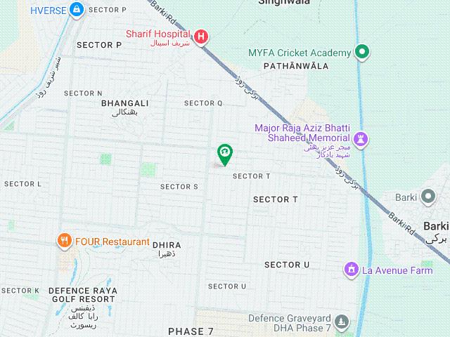 23.5 Marla Residential Plot Is Available For Sale In DHA Phase 7 Plot # T