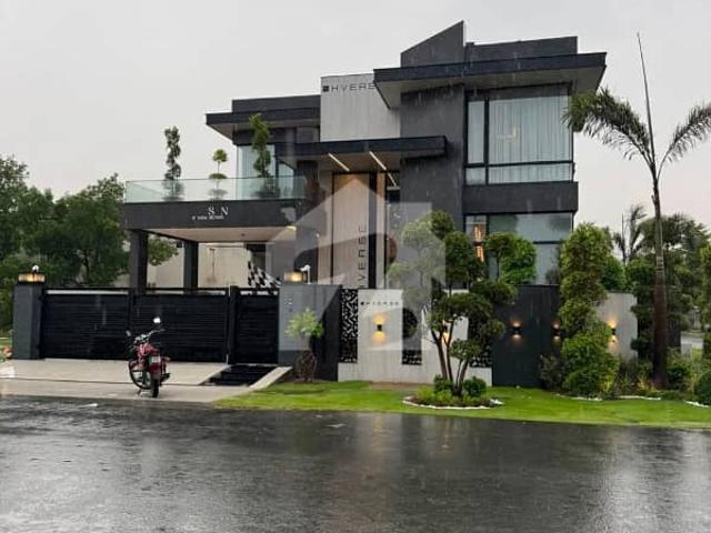 23 marla ultra luxury fully furnished corner house is available for sale in one of the most prestigious locations of dha lahore