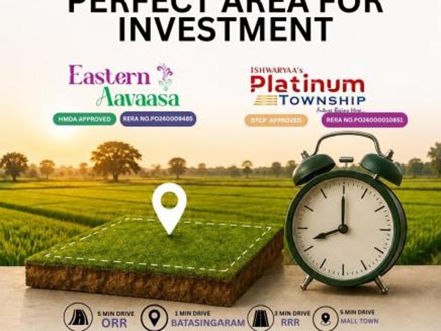2000 Sq. ft Plot for Sale in Hyderabad Warangal Hwy, Hyderabad