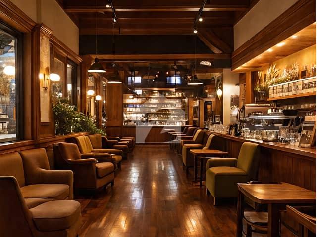 2000 Square Feet Cafe With Open Dining Kitchen, Indoor Dining Available With Big Parking In New Blue Area