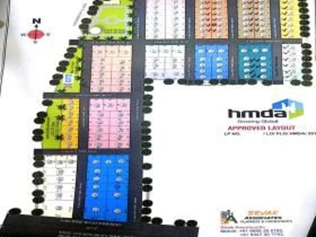 200 Sq Yd Residential Plot In Hyma Residency, Ghatkesar, Hyderabad