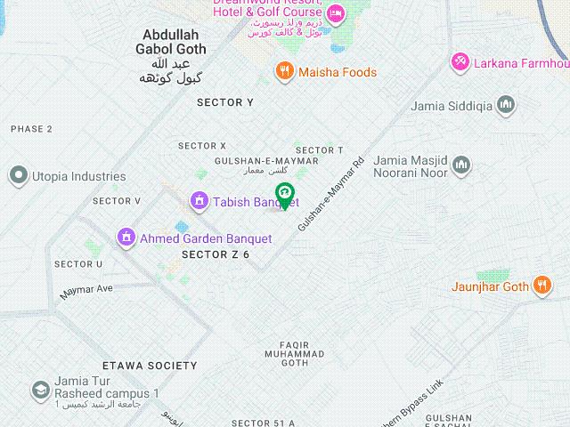 200 Yard Ground Portion For Rent In Gulshan E Maymar Sec X5