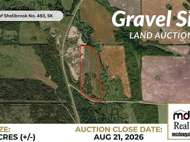 20306 43.9 Acre Gravel Site Rm Of Shellbrook No. 493