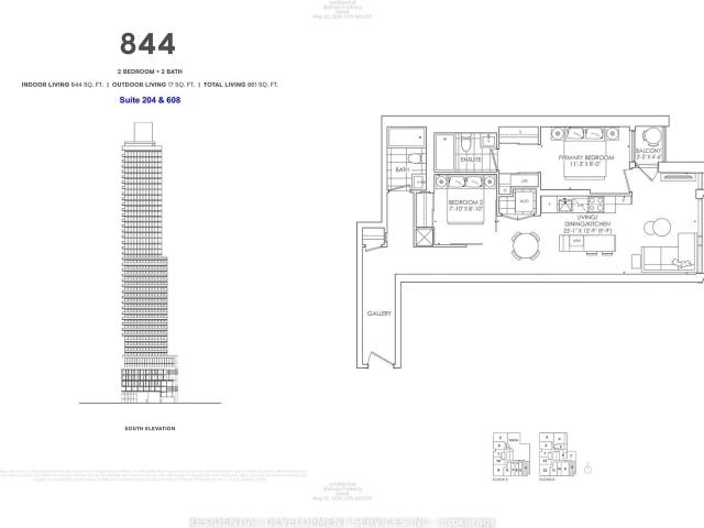 204 89 Church Street, Toronto | 2Beds/2Bath, Condo, $2,950/mo | Condos. Ca