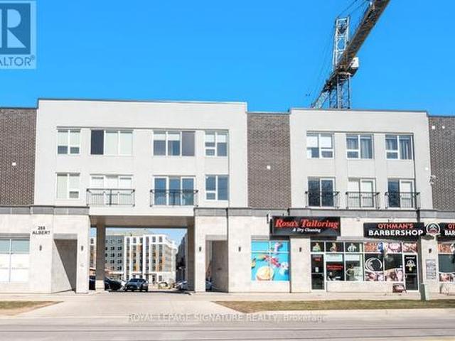 209 288 Albert Street, Waterloo, ON, N2L 0G9 townhouse for sale | Listing ID X12040 | Royal LePage