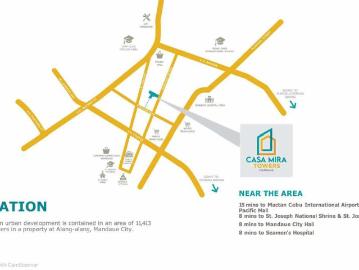 20.13 sqm Studio Condo For Sale in Mandaue Cebu [Condos ️] July 2025 in Mandaue, Cebu for sale