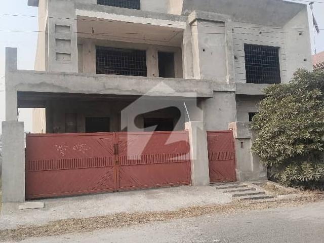 20 Marla 2 Storey Grey Structure House For Sale In Punjab Housing Society Satiana Road Faisalabad