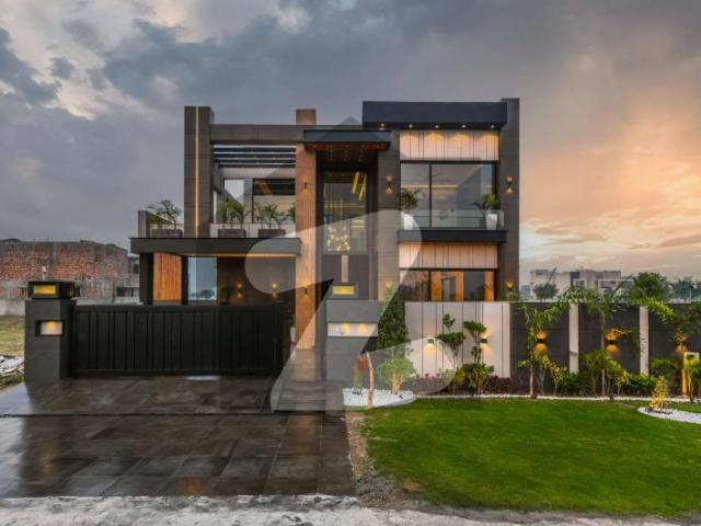 20 marla brand new luxury ultra modern design bungalow for sale near carrefour & defense raya dha phase 7 block u