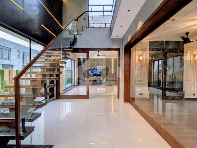 20 marla brand new luxury ultra modern design bungalow for sale near carrefour & defense raya