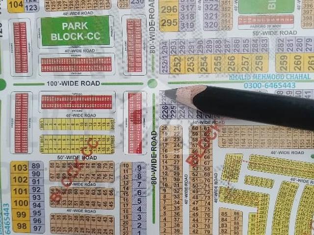 20 Marla Corner residential plot available for Sale in block BB Citi housing Gujranwala