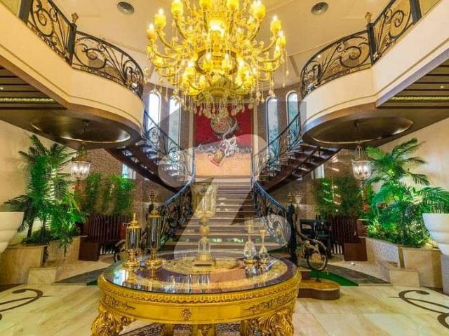 20 Marla Corner Top Quality Build Luxurious Beautiful Modern Design Villa With Basement For Sale In DHA Lahore Phase 6 Prime Location