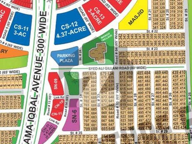 20 Marla Plot For Sale In DHA Multan Sector N | Ideal Location For Living &Amp  Investment