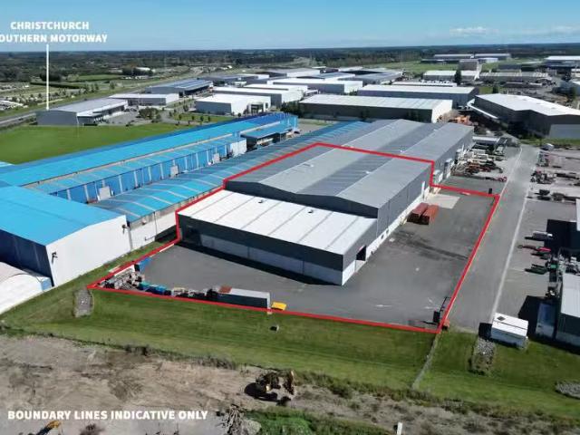 20 Sir James Wattie Drive, Hornby, NZ 8042 Industrial for Rent