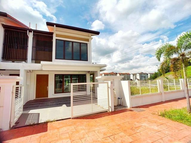20ft Cornerlot 30x80 Full Loan 67k Cash Bank 2 Sty House Cyberjaya