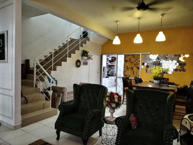 20x80 2 Sty Terrace House Taman Harmoni Kajang Full Loan 1K Depo