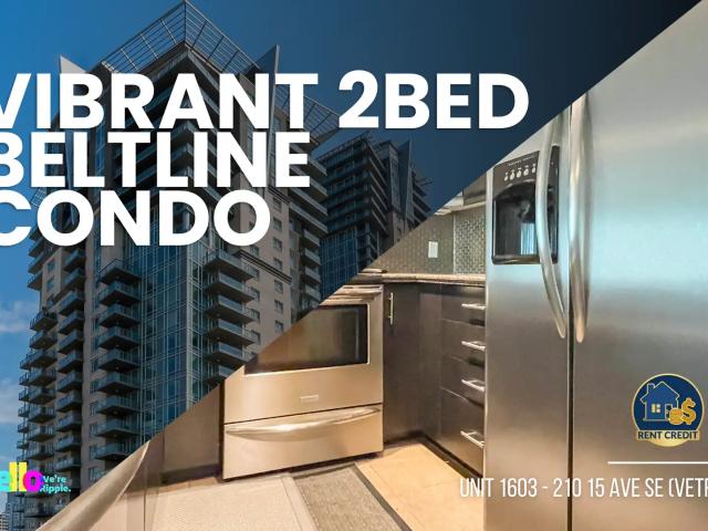 210 15 Ave SE Vetro Unit 1603, Calgary Unit 1603