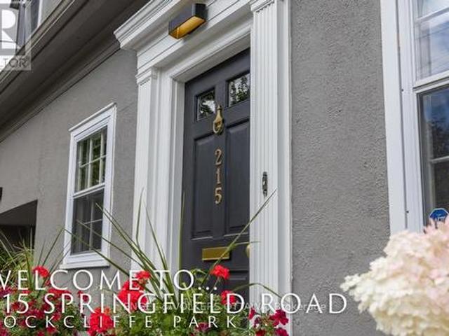 215 Springfield Road, Ottawa, ON, K1M 0L1 house for sale | Listing ID X13011 | Royal LePage