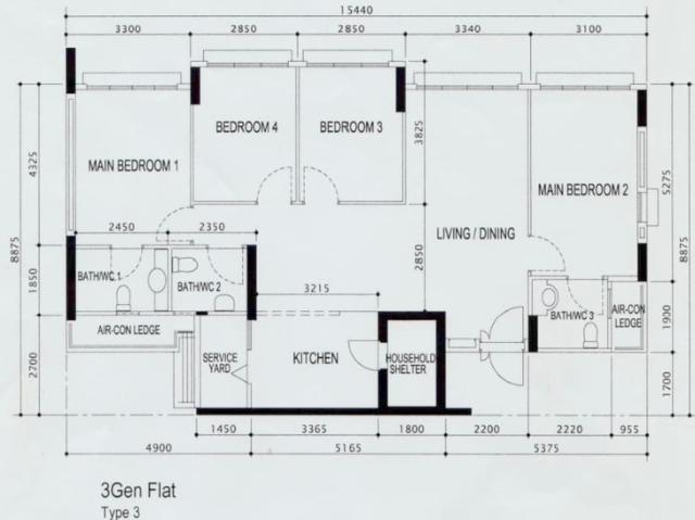 218D Boon Lay View HDB Apartment For Sale, $790,000, 4 Bed 3 Bath 1,302 sqft $607.00 psf