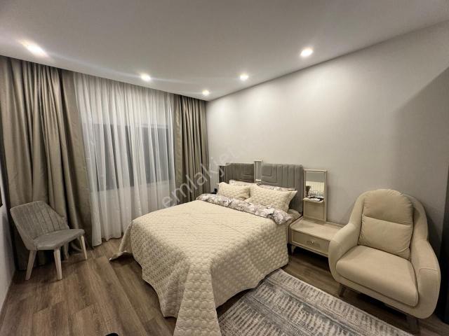 2+1 Full Eşyalı Tece Deniz Mah.de Havuzlu,deniz Manzaralı