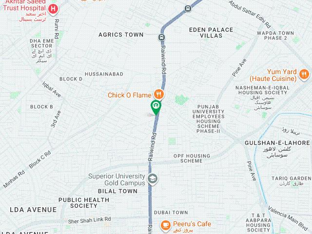 21. Kanal Land For Sale In Direct Approach From Main Raiwind Road Mauja Pajji Near Bahria Orchard Demand 150 Lac Per Kanal