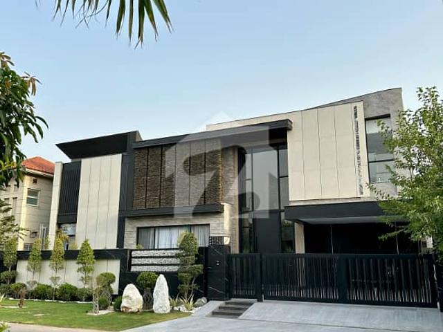 21 Marla Brand New Luxury Ultra Modern Design Most Beautiful 7 Bedroom Full Basement Fully Furnished GYM Home Theater Bungalow For Sale At Prime Location Of DHA Lahore Near To Park Masjid & Commercial Market