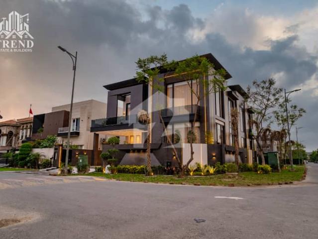 21 marla corner branded fully furnished house for sale in phase 6 dha lahroe