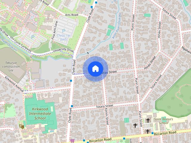 220m to UC STUDENT PROPERTY 4 BEDROOMS & 2 BATHROOMS ON HINAU