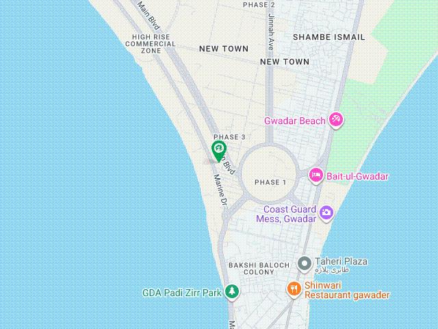 222 + Square Yard Pair Marine Drive Back Commercial Plot Corner