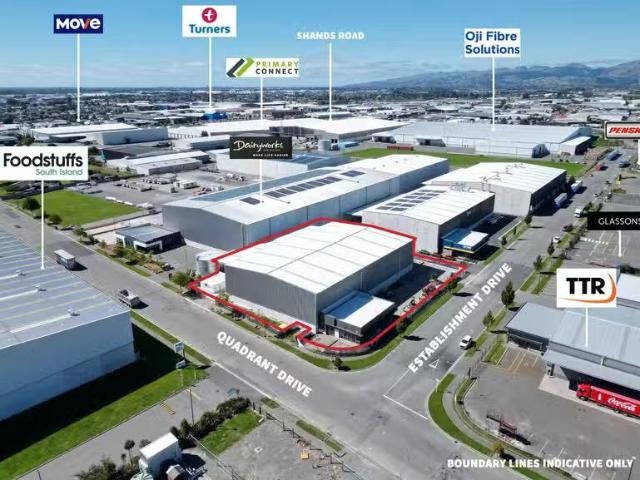 22 Establishment Drive, Hornby, NZ 8042 Industrial for Rent