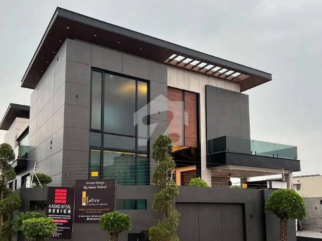 22 MARLA CORNER Beautiful Modern Design Bungalow Available For Sale In DHA Phase 7 Lahore
