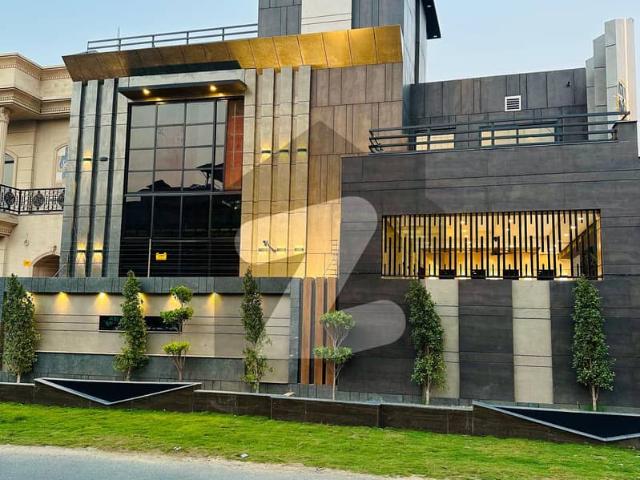22 Marla Corner Double Storey Brand New House On Main Boulevard For Sale