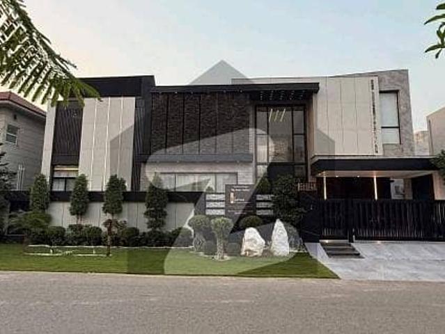 22 marla elegant and fully furnished super hot located bungalow with basement is available in the best block of dha lahore