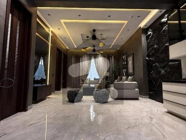 22 marla elegant and fully furnished super hot located bungalow with basement is available in the best block of dha lahore. DHA Phase 5