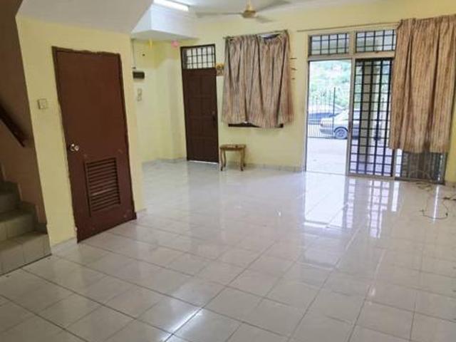 22x70 Double Storey House For Sale Hang Kasturi Skudai Baru Full Loan