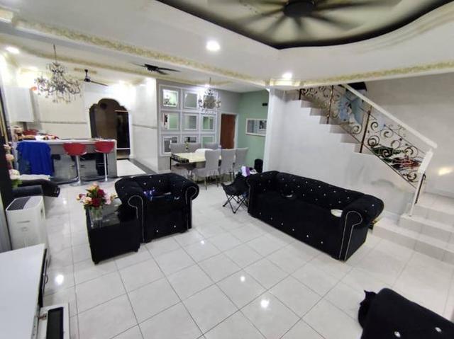 22x75 Double Storey Terrace Renovated Bandar Seri Alam Security