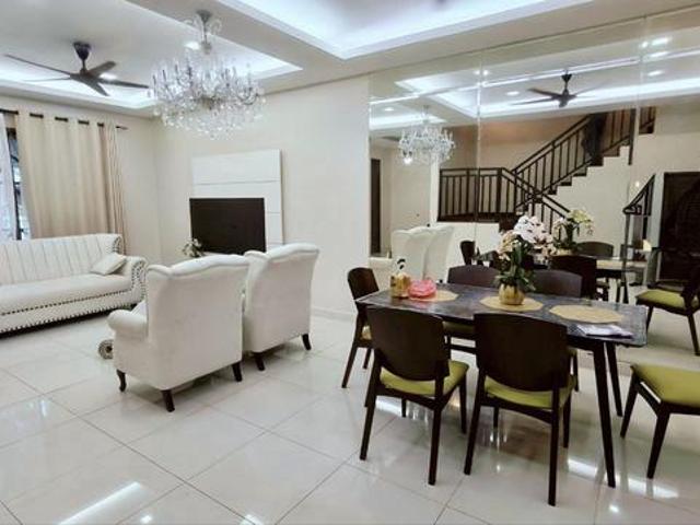 22X80 5R5B Partialy Furnished 2 Storey Canting Alam Impian S Alam