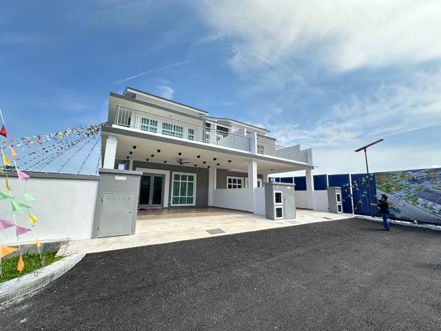 22x80sqft 4bed 4bath2 Storey House Ready move inbertam ulurmelaka