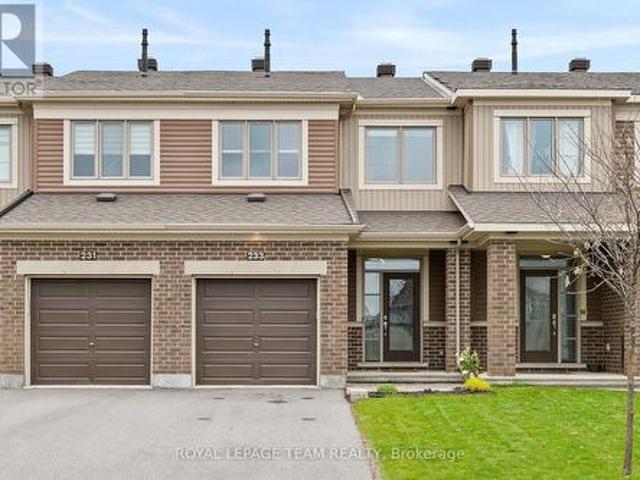 233 Mountain Sorrel Way, Ottawa, ON, K4A 1H3 house for sale | Listing ID X13147 | Royal LePage