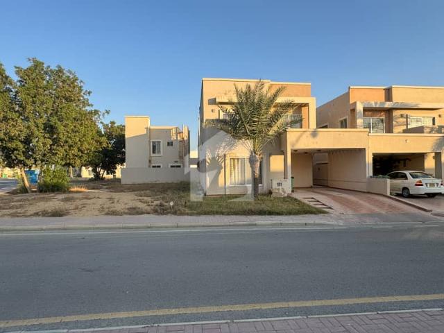 235 Sq Yd CORNER Villa With Huge Greenbelt For Sale Precinct 27 Adjacent to Jinnah Avenue | 3 Bedrooms, Drawing, Dining, Closed Italian Kitchen & TV Lounge | All Amenities Nearby: Parks, Mosques & Shopping Gallery | 10 Min Drive from Main Gate