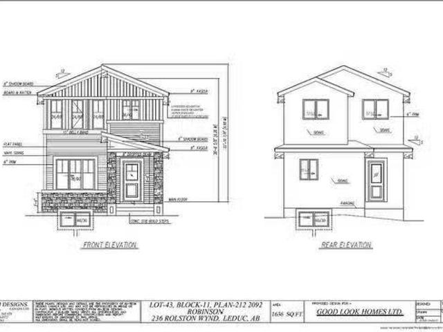 236 Rolston Wynd, Leduc, AB, T9E 1N1 house for sale Listing.