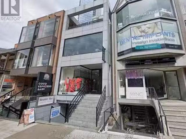 27 Bellair Street, Toronto, ON, M5R 2C8 commercial for lease.