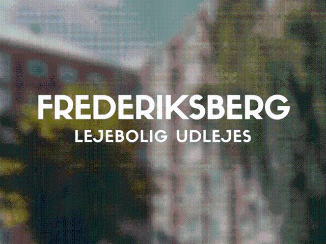 27 m2 værelse på Bülowsvej, Frederiksberg C, København