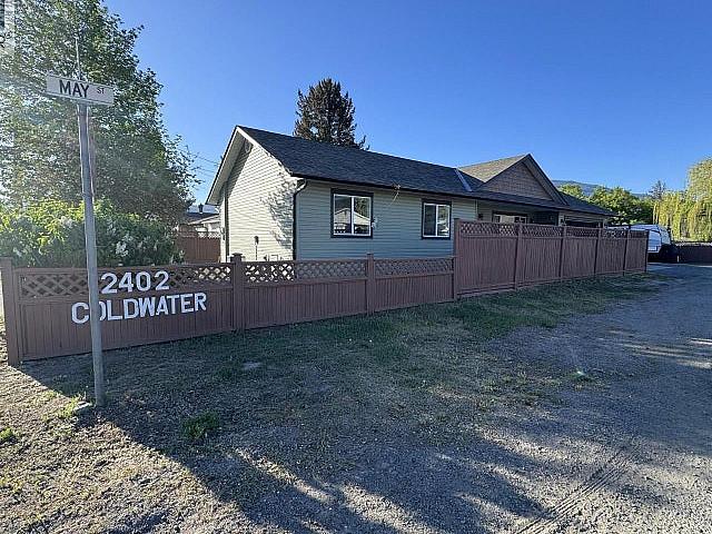 2402 Coldwater Avenue Merritt, British Columbia
